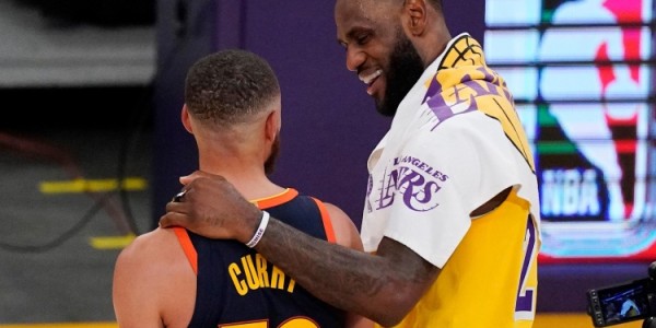 九游官网-球迷不需要库里真的争冠 只是想看他打有意义的比赛 詹姆斯也一样